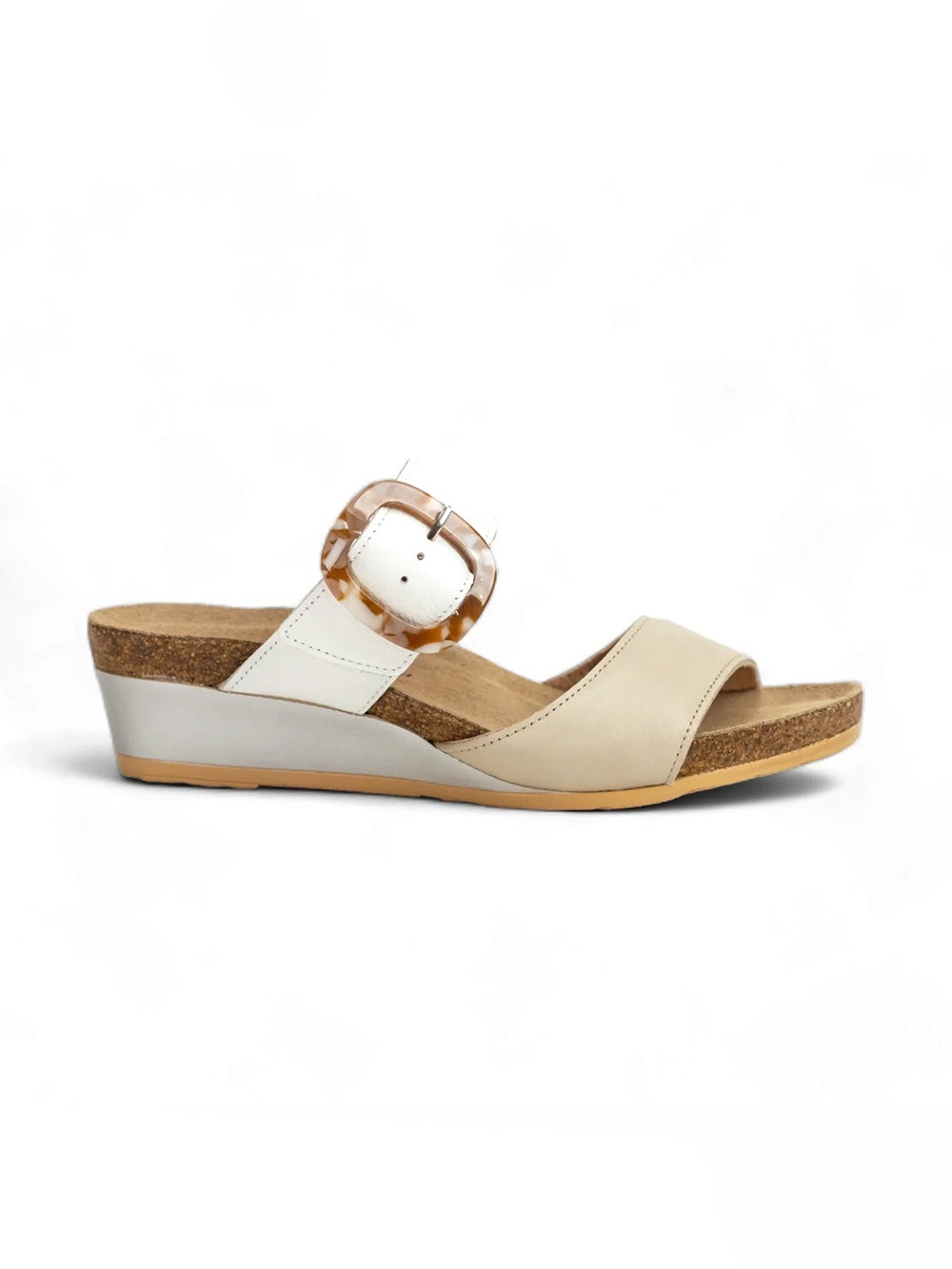 Naot Kingdom Wedge Sandal Women’s Size 9 Leather Upper Cushioned cork Footbed